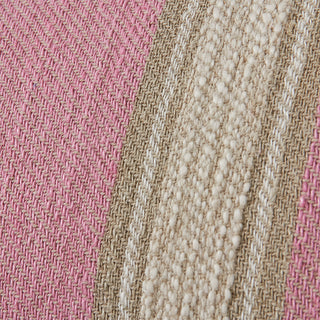 Cushion Woven Pink/Striped