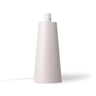 Lamp base Cone M matt leather