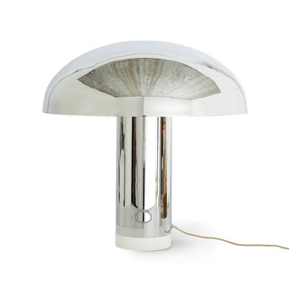 Lounge table lamp chrome
