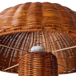 Bordslampa Rattan Natural