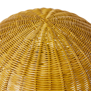 Bordslampa Rattan Mustard